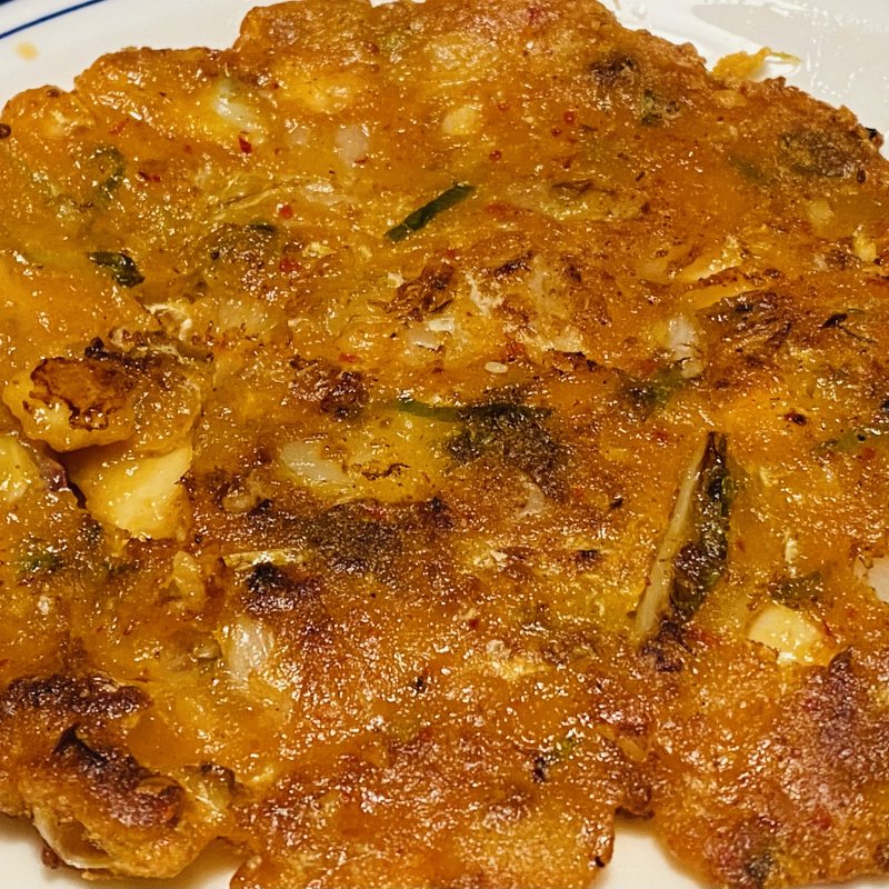 한국의 김치전!